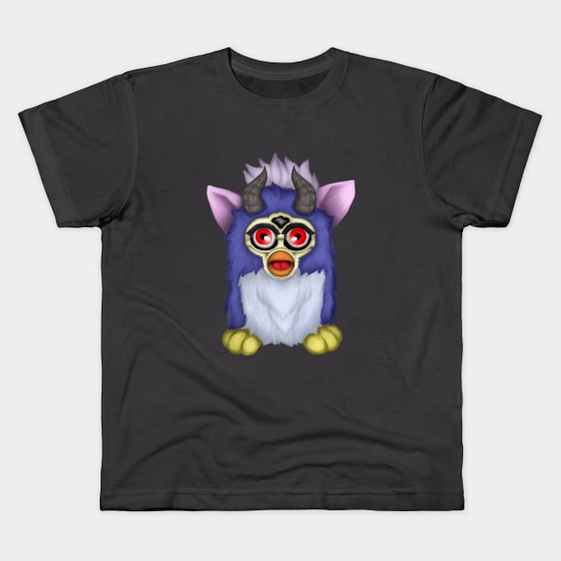 Demon Furby Kids T-Shirt by DILLIGAFM8